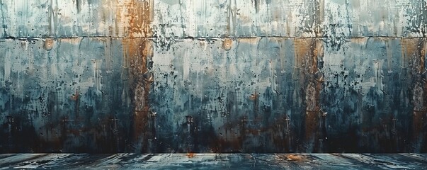 Poster - Grunge Concrete Texture Background, 4K hyperrealistic photo