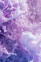 Wall Mural - purple sea foam background generative ai