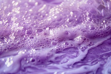 Wall Mural - purple sea foam background generative ai