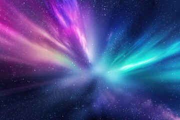 Wall Mural - a dark blue space background with numerous small white stars scattered across the view