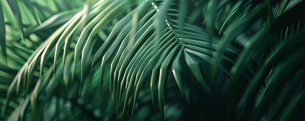 smooth palm leaf with detailed lines, 4k hyperrealistic photo