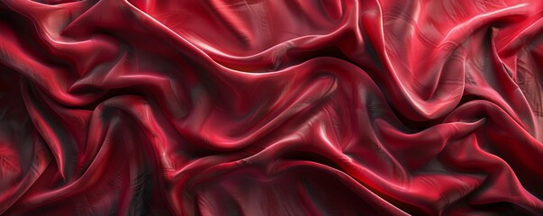 Wall Mural - Velvet Fabric Texture Background, 4K hyperrealistic photo