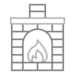 Wall Mural - Stone oven Icon