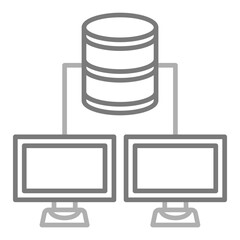 Sticker - Share database Icon