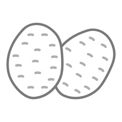 Poster - Potato Icon