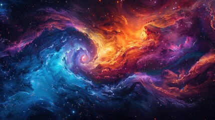 Canvas Print - Cosmic Nebula