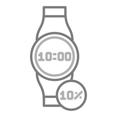 Wall Mural - Watch Icon