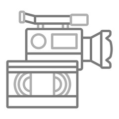 Sticker - Video camera Icon