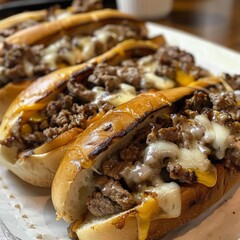 Sticker - Classic Philly Cheesesteak Sandwiches