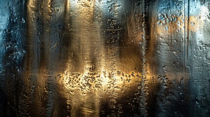 Wall Mural - Shiny metallic finish, polished metal texture, brushed stainless steel texture backdrop