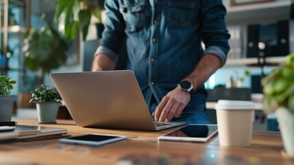 Poster - The casual workspace setup