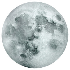 The moon png sticker, transparent background