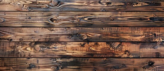 Aufkleber - Top view of a wooden background or texture with empty space for adding images or text. copy space available