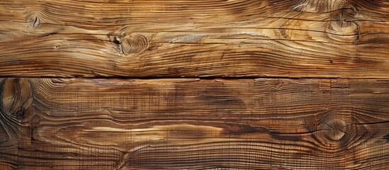 Aufkleber - High quality image of a weathered brown wooden surface with a natural pattern suitable for copy space