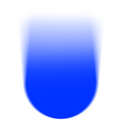 blurry blue png sticker, transparent background