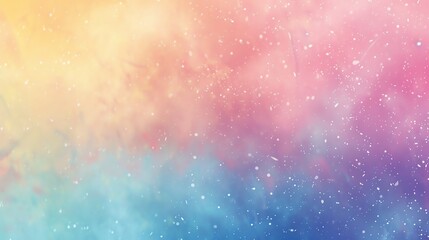 Wall Mural - abstract colorful background with light blue, pink and yellow tones.