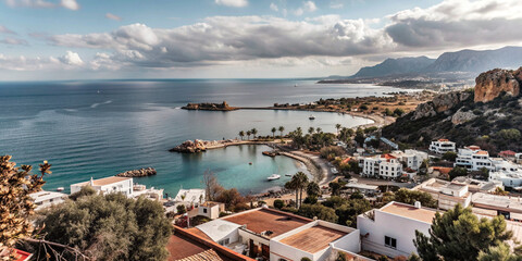 Wall Mural - view of the city 