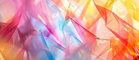 Poster - Abstract background texture with blurred light resembling colorful paper suitable for copy space image