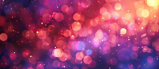 Poster - Bokeh backdrop with copy space image