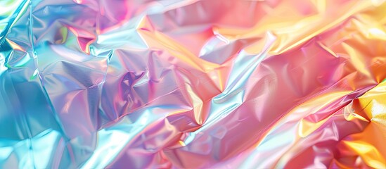 Leinwandbilder - Abstract background texture with blurred light resembling colorful paper suitable for copy space image