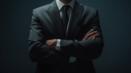 Wall Mural - The Man in Business Suit