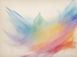 Wall Mural - abstract watercolor background