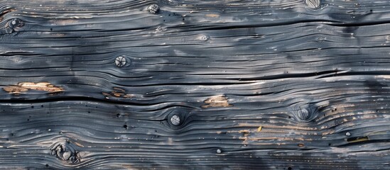 Aufkleber - Wooden texture in gray as a copy space image