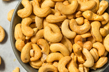 Poster - Salted and Roasted Organic Cashews