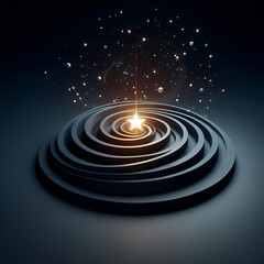 Wall Mural - simple dark background