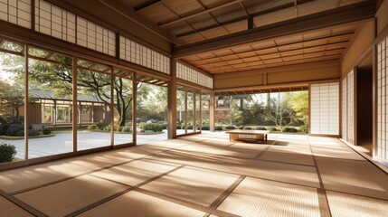 Poster - Japanese Zen Room Interior Design