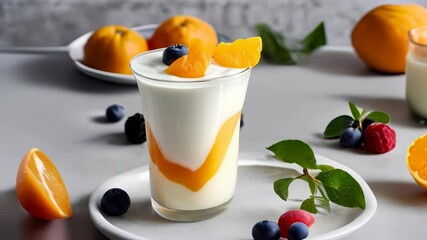 Poster -  Fresh and fruity delight a summery sip to savor