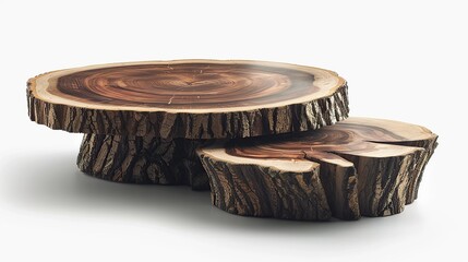 Sticker - Wooden Tree Slice Platter