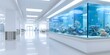 © Anastasiia - Large aquarium in hospital lobby with comfortable seating for visitors. Concept Hospital Lobby, Large Aquarium, Comfortable Seating, Visitor Area