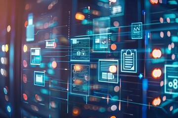 Compliance and Governance, Illustrate a scenario that highlights how advanced document management technologies ensure regulatory compliance and governance standards