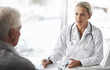 © BestLens/peopleimages.com - Doctor, woman and senior patient in healthcare consultation for assessment, history and exam with checkup or diagnosis. Medical worker talking of insurance checklist, document or helping with advice