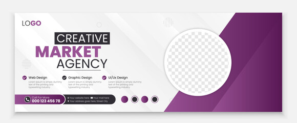 social media cover vector templates fully editable, advertising design, social media banner post, bu