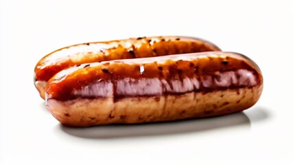 Wall Mural -  Deliciously grilled sausage ready to be savored