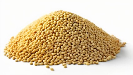 Wall Mural -  A heap of golden grains ready for harvest