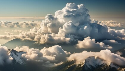 Wall Mural - beautiful clouds