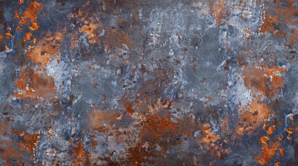 Canvas Print - Abstract Rusty Metal Texture