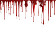 © Maria - blood dripping isolated on transparent background, png,