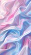 © keystoker - A close-up shot of iridescent fabric with pink and blue hues, creating a dreamy and abstract pattern