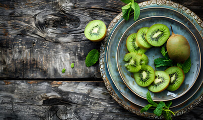 Wall Mural - Natural fresh fruit for health