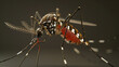 © febrinadwsr - Aedes Aegypti mosquitoes suck human blood
