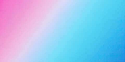 Canvas Print - Simple blue pink gradient pastel abstract background, blurred, color gradient, soft, pastel, smooth, abstract, minimalist