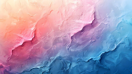 Sticker - Abstract Background with Pink and Blue Swirls