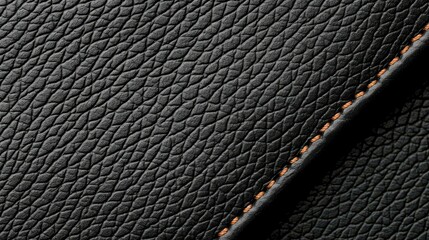 Highquality image of black leather texture perfect for website backgrounds or design projects.