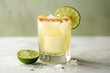 © racesy - Salty Rim, Refreshing Drink: A Lime Margarita