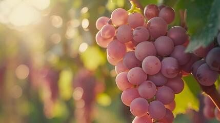 ready for harvest a winery farm yields pink fruit cabernet sauvignon grapes