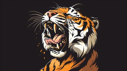 tiger vector illustration